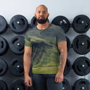 tee - athletic-Explore: Scotland's Highland Hills Athletic Tee for Men-5-images on me