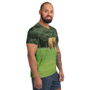 God's Creatures: Highland Cattle Athletic Tee for Men - images on me