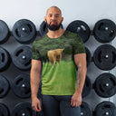 God's Creatures: Highland Cattle Athletic Tee for Men - images on me