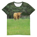 God's Creatures: Highland Cattle Athletic Tee for Men - images on me