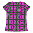 Nature: Victoria Island Dahlia Athletic Tee for Women - images on me