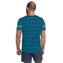 tee - athletic-Sports Talk: Wanna Play Tennis Rackets Athletic Tee for Men-2-images on me