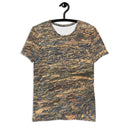 tee - athletic-Vibe: Cliffs of Moher Nature's Pattern Athletic Tee for Men-6-images on me