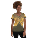 tee - athletic-Vibe: Hotel Chandelier in Edinburgh Athletic Tee for Women-1-images on me