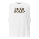 tee - cotton muscle-Saywear: Rock Solid Nature's Pattern Unisex Muscle Shirt-7-images on me