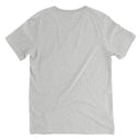 tee - cotton v-neck-Saywear: Falling for Leaves Autumn Unisex V-Neck Tee-14-images on me