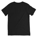 tee - cotton v-neck-Saywear: Falling for Leaves Autumn Unisex V-Neck Tee-2-images on me