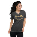 Saywear: Sparkle Hotel Chandelier in Edinburgh Unisex V - Neck Tee - images on me