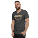 Saywear: Sparkle Hotel Chandelier in Edinburgh Unisex V - Neck Tee - images on me