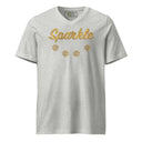 tee - cotton v-neck-Saywear: Sparkle Hotel Chandelier in Edinburgh Unisex V-Neck Tee-13-images on me