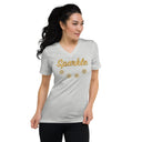Saywear: Sparkle Hotel Chandelier in Edinburgh Unisex V - Neck Tee - images on me