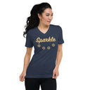Saywear: Sparkle Hotel Chandelier in Edinburgh Unisex V - Neck Tee - images on me