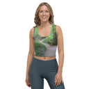 top - crop-Explore: Legendary Irish Castle Secret Path Crop Top-1-images on me