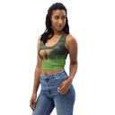 top - crop-God's Creatures: Highland Cattle Crop Top-3-images on me