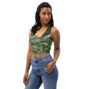 top - crop-Nature: Historic Scottish Highland Castle Garden Flowers Crop Top-7-images on me