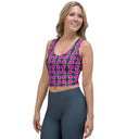 Nature: Victoria Island Dahlia Crop Top - images on me