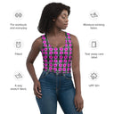 Nature: Victoria Island Dahlia Crop Top - images on me