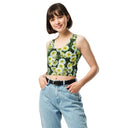 Nature: Victoria Island Petunias Crop Top - images on me
