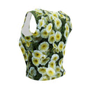 Nature: Victoria Island Petunias Crop Top - images on me