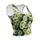Nature: Victoria Island Petunias Crop Top - images on me