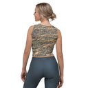 top - crop-Vibe: Cliffs of Moher Nature's Pattern Crop Top-2-images on me