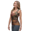 top - tank-Explore: Autumn in Georgia Path Tank Top-3-images on me