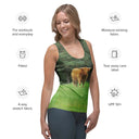 top - tank-God's Creatures: Highland Cattle Tank Top-4-images on me