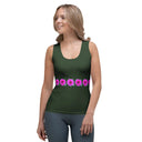 Nature: Victoria Island Dahlia Tank Top - images on me
