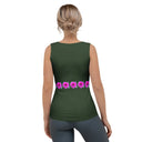 Nature: Victoria Island Dahlia Tank Top - images on me