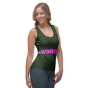 Nature: Victoria Island Dahlia Tank Top - images on me