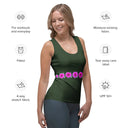 Nature: Victoria Island Dahlia Tank Top - images on me