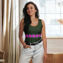 Nature: Victoria Island Dahlia Tank Top - images on me