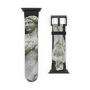 watch band-Explore: Historic Scottish Highland Castle Garden Statues Apple Watch Band-13-images on me