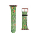 watch band-Nature: Loch Ness Poppies Apple Watch Band-10-images on me