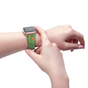 watch band-Nature: Loch Ness Poppies Apple Watch Band-12-images on me