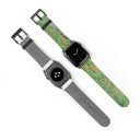 watch band-Nature: Loch Ness Poppies Apple Watch Band-13-images on me