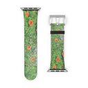 watch band-Nature: Loch Ness Poppies Apple Watch Band-16-images on me