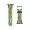watch band-Nature: Loch Ness Poppies Apple Watch Band-4-images on me