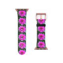 watch band-Nature: Victoria Island Dahlias Apple Watch Band-13-images on me