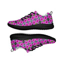 Shoes – Victoria Island Dahlias Black Soles (Athletic Sneakers for Women)