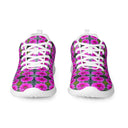 Shoes – Victoria Island Dahlias White Soles (Athletic Sneakers for Women)