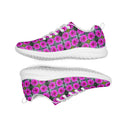 Shoes – Victoria Island Dahlias White Soles (Athletic Sneakers for Women)