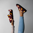 Holidays: Halloween Spooky Jack Slip - on Canvas Shoes for Women - Images On Me