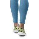 Nature: Victoria Island Petunias Slip-on Canvas Shoes for Women