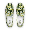 Nature: Victoria Island Petunias Slip-on Canvas Shoes for Women