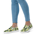 Nature: Victoria Island Petunias Slip-on Canvas Shoes for Women