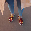 Holidays: Halloween Spooky Jack Slip - on Canvas Shoes for Women - Images On Me