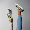 Nature: Victoria Island Petunias Slip-on Canvas Shoes for Women