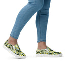 Nature: Victoria Island Petunias Slip-on Canvas Shoes for Women